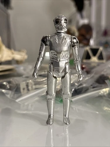 Vtg Star Wars Death Star Droid Complete Action Figure 1978 HK Kenner