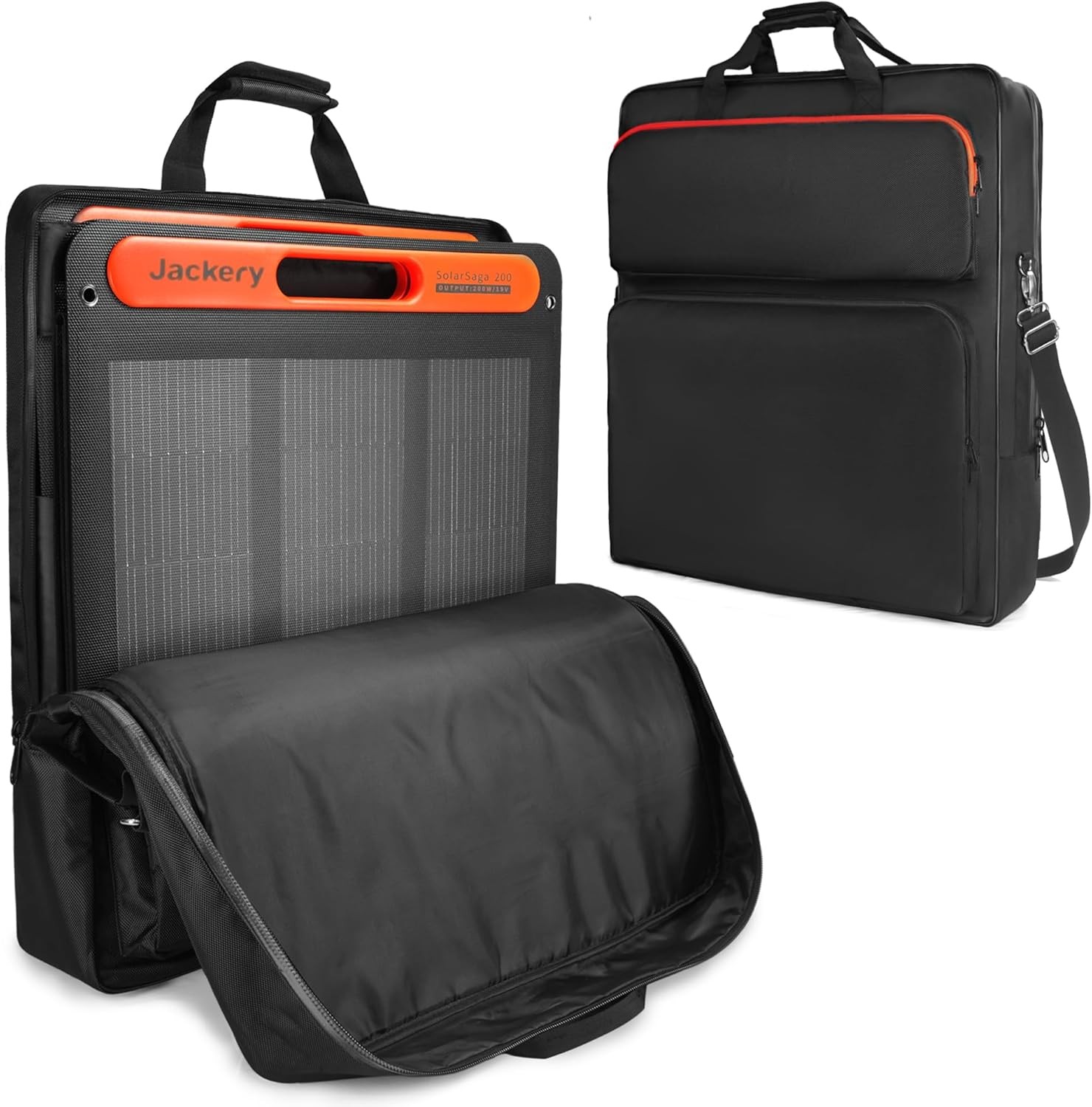 Solar Panel Storage Bag Compatible with 2 Jackery 200W, Padd