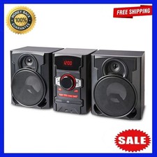 100W CD Stereo with USB  Bluetooth Connectivity CD player Home Office HOT