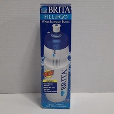 Brita Fill & Go Water Filtration Bottle Brand New w/ Sealed Filter