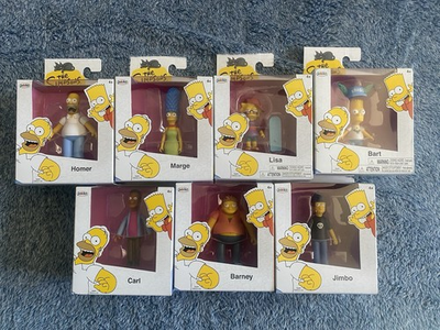 #ad #ad 2025 2026 The Simpsons Jakks Pacific 2.5 inch Set of 7 Homer Marge Lisa Bart Bar $75.00