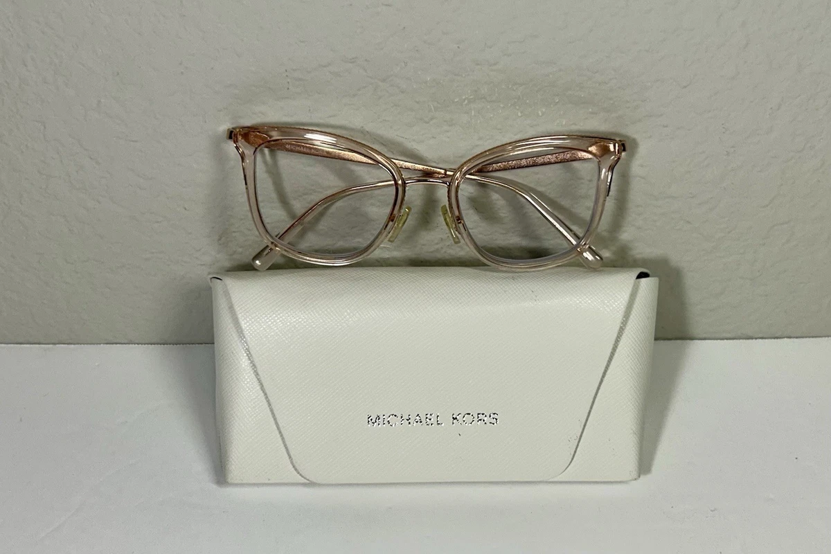 Michael Kors Women\'s “BLY” MK4047 3277 Brown Tortoise/Pink Eyeglasses 53-17-135 Las mejores ofertas en Marcos de Gafas plástico Michael Kors  main image 3