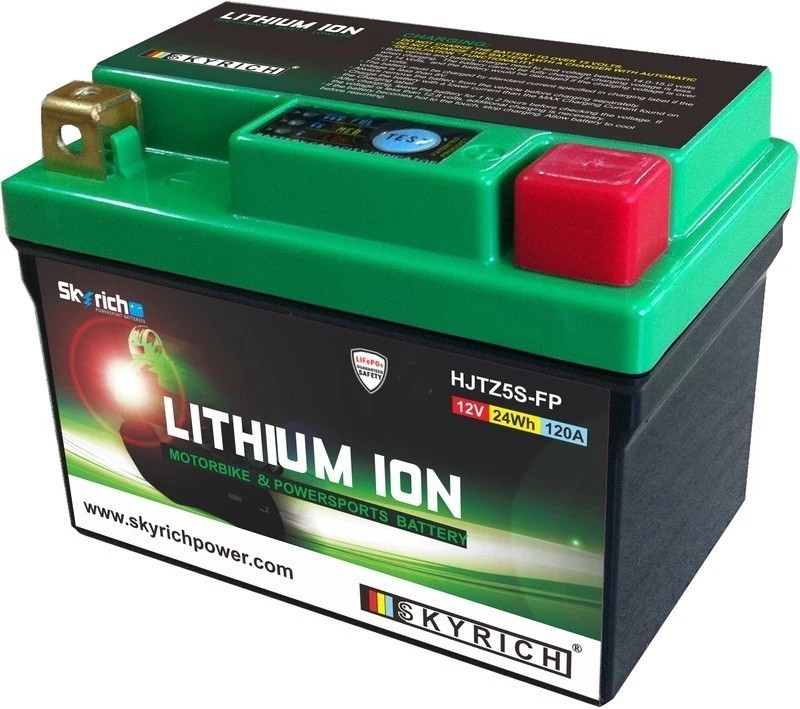 Batterie lithium-ion SKYRICH LTZ5S idéale pour les trajets quotidiens en scooter