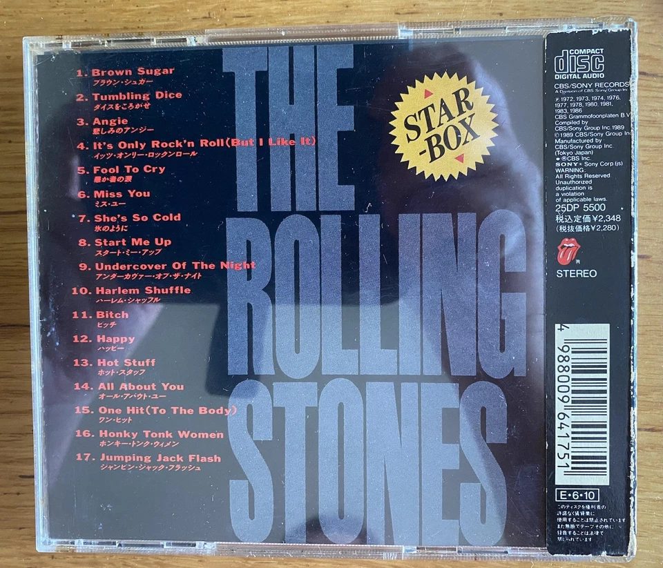 CD The Rolling Stones Star Box 17 Songs - Bild 2 von 4