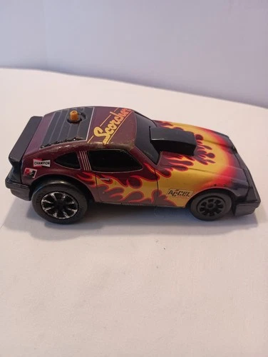 1970's Vintage Diecast Tonka Scorcher Flames Push Button Car