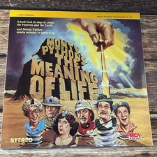 Monty Python's The Meaning of Life LaserDisc 1985 Comedy MCA NEW Sealed