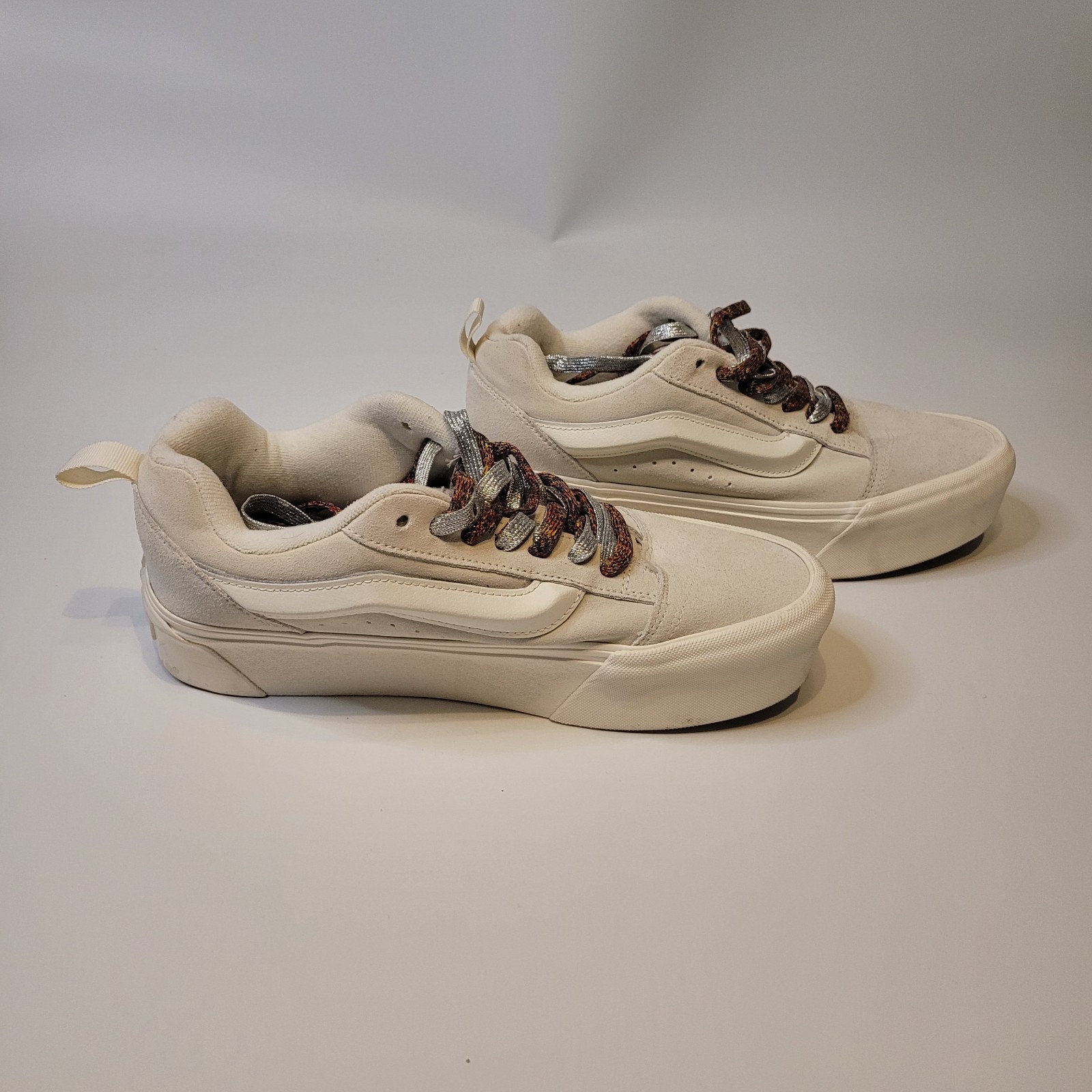 Vans Knu Stack White Chunky Platform Sneakers Men… - image 11