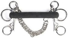 Shires Tom Thumb Rubber Mouth Pelham #87693