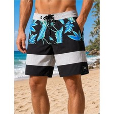 Vans Era Tropical Palm Leaf Board Shorts Men's 34 Surf Swim Trunks Beach NWT