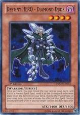YuGiOh Destiny HERO - Diamond Dude RYMP-EN033 Common Englisch Excellent unl.