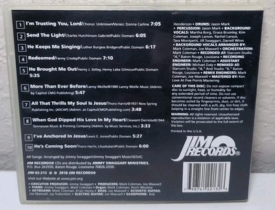 Jimmy Swaggart CD 2018 I'm Trusting You Lord B283 | eBay