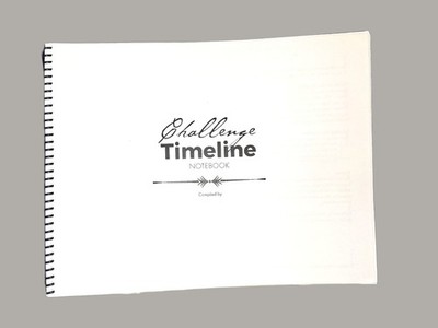 Classical Conversations Challenge Timeline Notebook Notes 6 Strands Spiral Bound