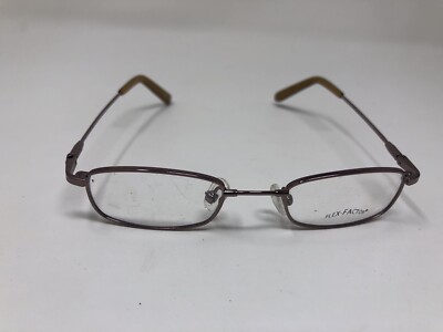 Flex Factor Eyeglasses Frame 40/18/125 Brown 5067 Kids Child Small JS33