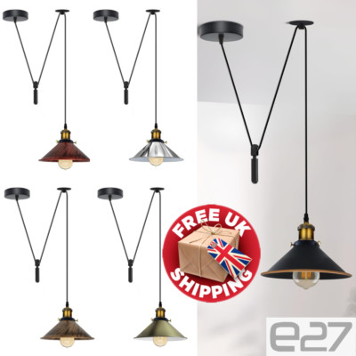 1 Stirnleuchte Spider Industrial Pendelleuchte Hänge Decke Mehrfachlampe E27