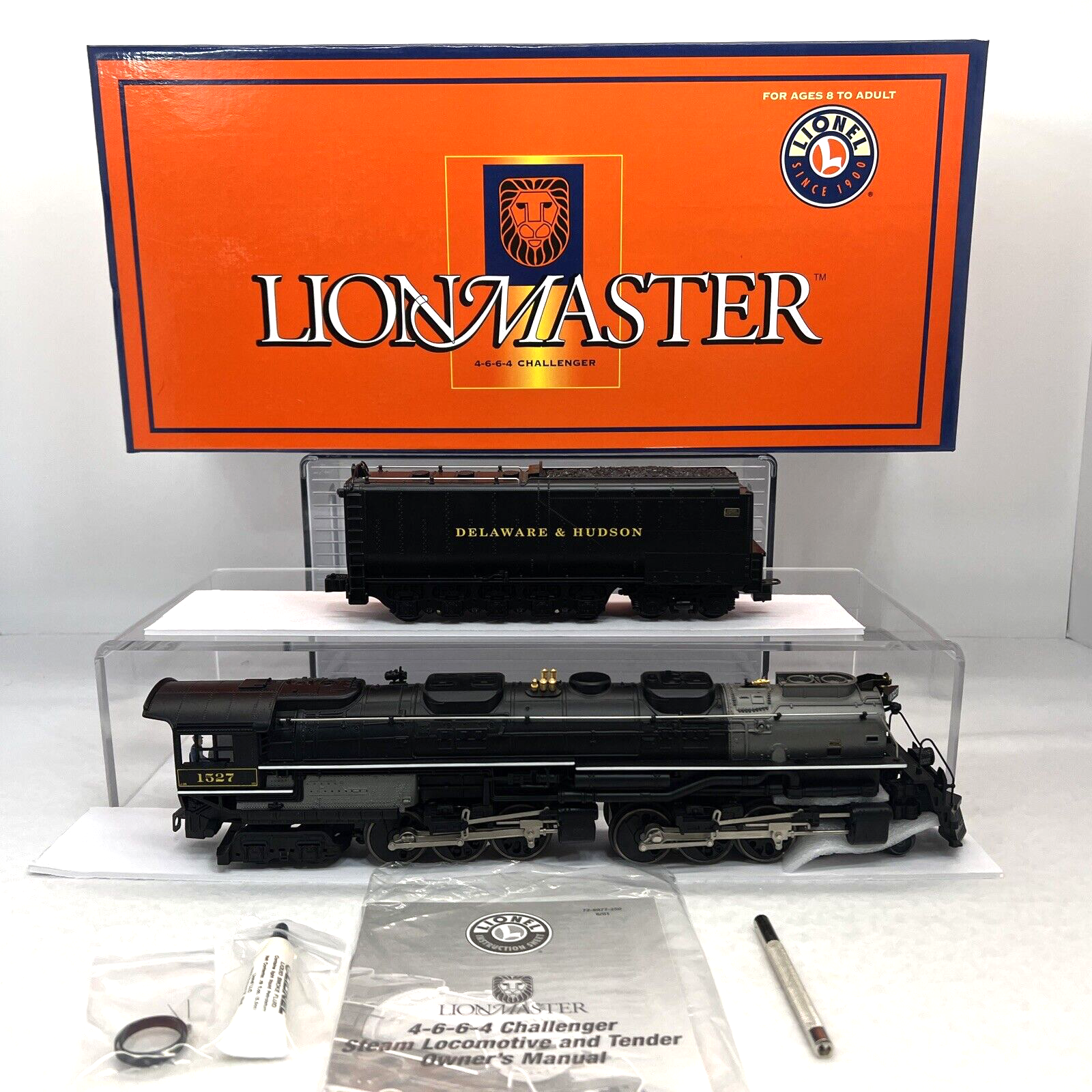 Lionel LionMaster TMCC 6-38013 Delaware & Hudson Challenger 4-6-6-4  Used O 1527