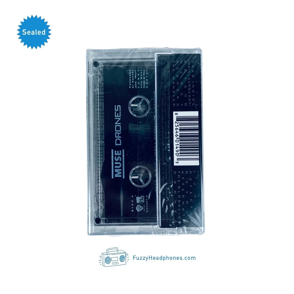 Muse - Drones Cassette Tape (2015) US, Alt Rock SEALED - Image 2 of 4
