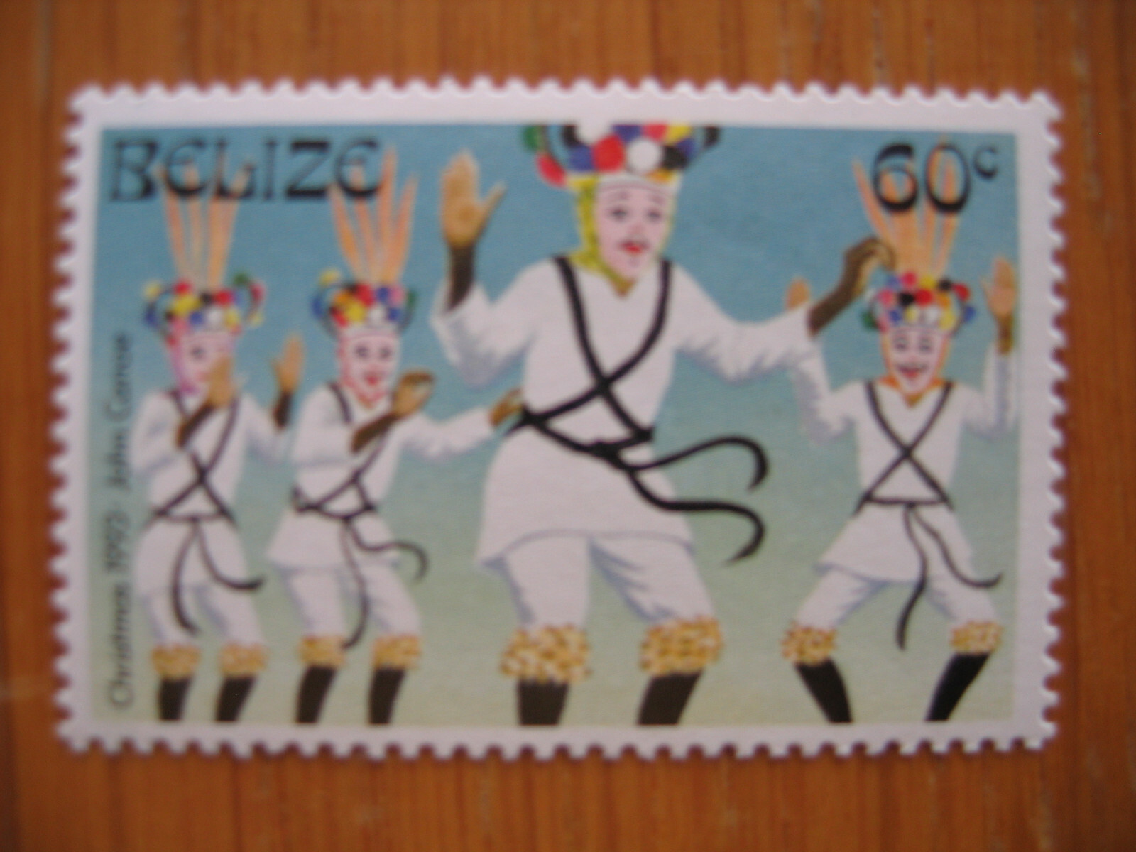 Belize 1993 Mi 1117 Scott Sc 1018 S.G. 1153 John Canoe dance eBay
