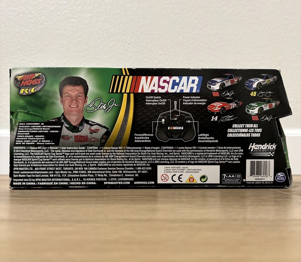 Dale Jr. 88 Amp National Guard Car - Air Hogs R/C Nascar - New!! - Image 2 of 4