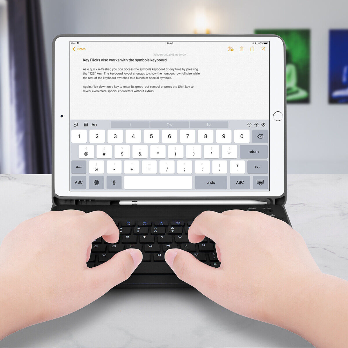 For iPad Air 3rd Gen/iPad Pro 10.5 in (2017) Keyboard Case For iPad Air 3rd Gen/iPad Pro 10.5 in (2017) Keyboard Case