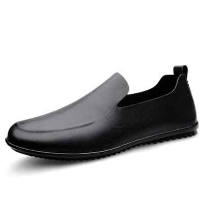 Genuine Leather Caual Shoes Men's Loafer Moccasins Breathable Comfy Driving Shoe