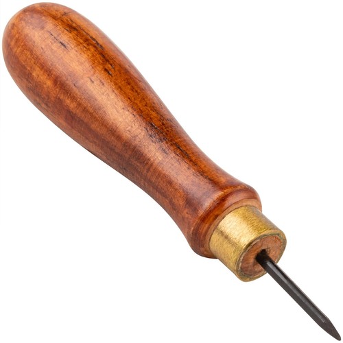 3pc Awl & Bradawl Tool Set Chisel Point, Round & Square Needle Point Woodworking - Picture 5 of 10