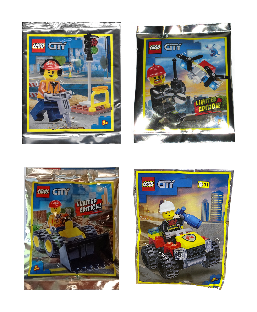 Lego City Themed Packs - Large Selection New Factory Sealed You Pick!