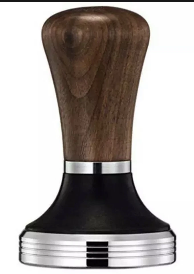 Manipulador de café de madera Diguo Elegance. Manipulación plana de espresso para tamaños surtidos Foto 2 de 4