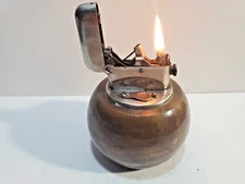 Working Vintage Thorens Marble Base Table Lighter  Double Claw  6773/40