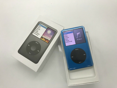 🎁NEW Apple ipod Classic 7th Gen 512GB (Blue/Black ) MP3 SSD