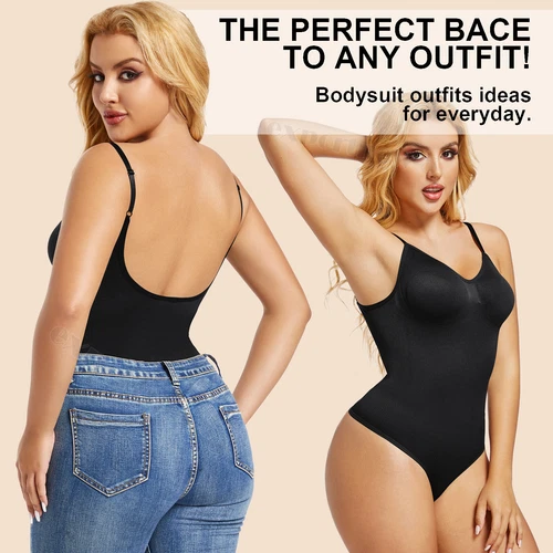 Body modelador de cuerpo sin espalda baja con control de abdomen para mujer - Imagen 10 de 42