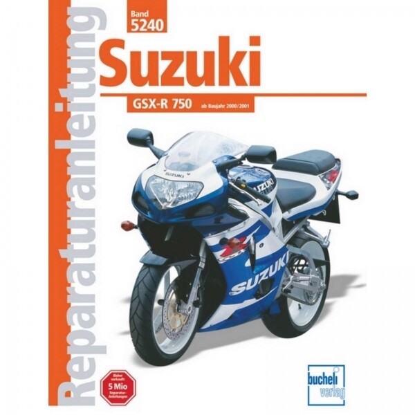 Thumbnail - Suzuki Gsx-r 750 (ab 2000) Reparaturanleitung Bucheli Verlag
