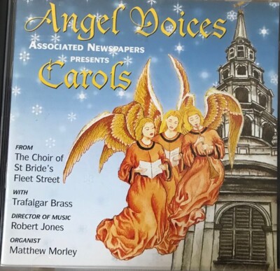 Choir Of St Bride's Fleet Street Trafalgar Brass - Angel Voices CD 22 Tks VGC