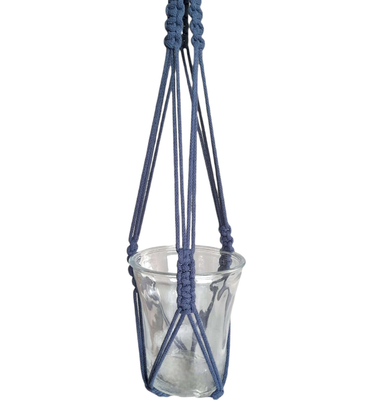 2 Plant hangers Macrame hanging baskets Handmade planters NO TASSEL pot