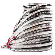 5V WS2812B led strip 5050 RGB 30/60/144 pixels dream color smart LED Addressable