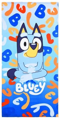 Bluey Badetuch 70x140cm Handtuch Strandtuch XXL Badehandtuch Fast Dry