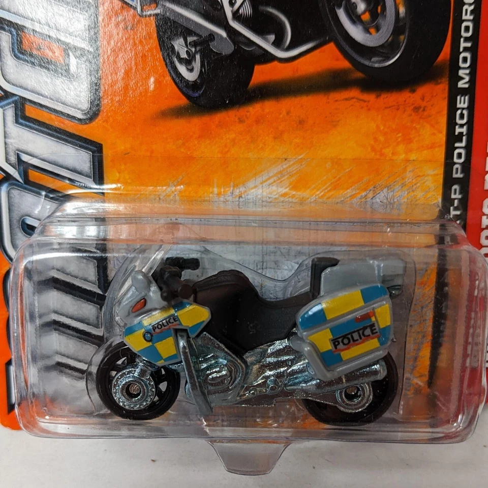 Matchbox 60TH Anniversary Rescue News Вертолет MBX Полиция Мотоцикл Лот из 2 - Изображение 4 из 4