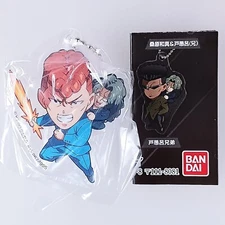 Kazuma Kuwabara Elder Toguro YuYu Hakusho Die Cut Acrylic Charm From Japan F/S