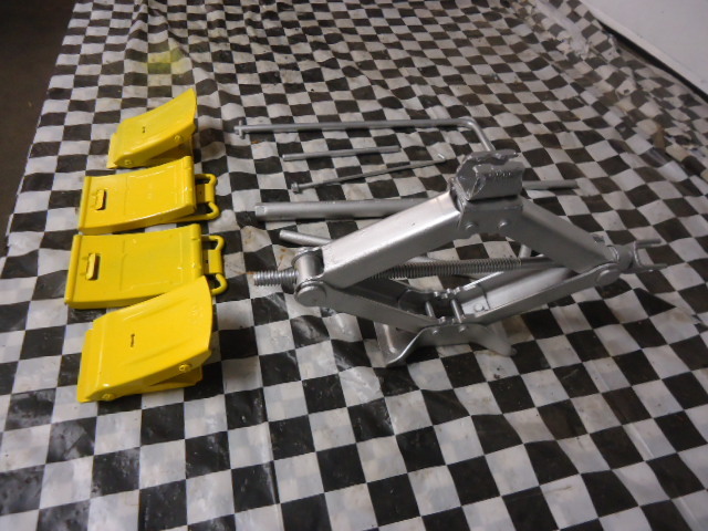 1984-1989 Nissan 300ZX OEM Jack Kit with Wheel Chocks | Vintage Part