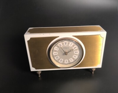 Kienzle Automatic Tischuhr Chippendale Sty Vintage Klappanker 606 Antiquie Clock