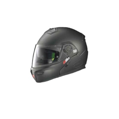 MODULARER HELM SCHWARZ DOPPELVISIER ZUGELASSEN MOTORRAD SCOOTER GREX NOLAN G9.1