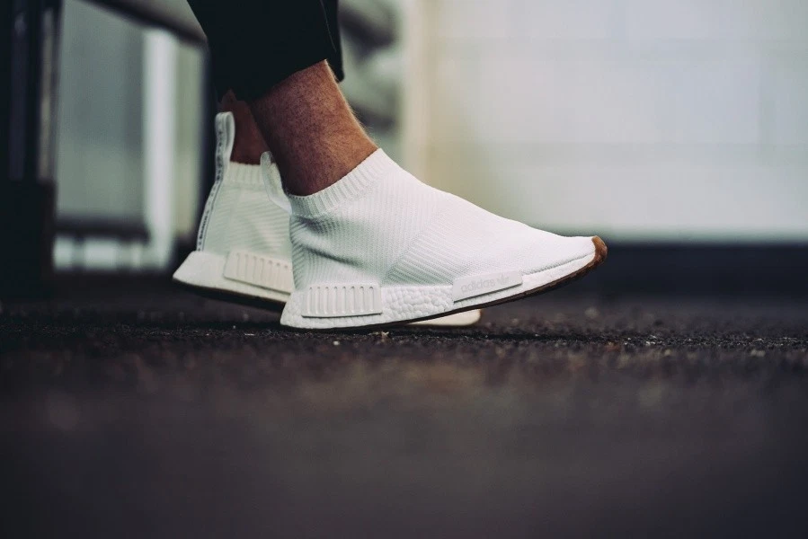 ammunition pensum fremtid Adidas NMD CS1 City Sock PK Size 13.5. Primeknit White Gum BA7208 . Ultra  Boost | eBay