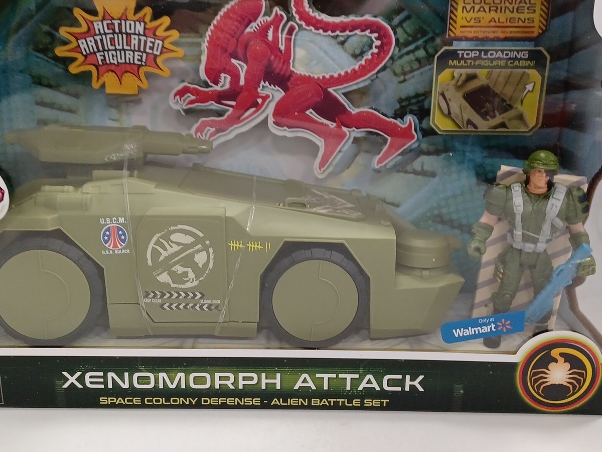 Alien Xenomorph Attack Space Colony Defense Advanced APC Car