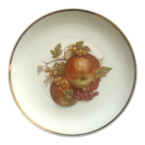 Lovely MCM Set of 8 Vintage Hutschenreuther Gold Rim, 8 Inch Plates, Germany - Picture 5 of 10