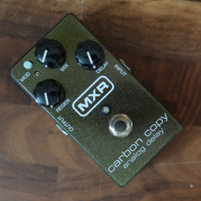 MXR Carbon Copy M169 CC ANALOG DELAY Gitarren-Effekt-Pedal Brandneu