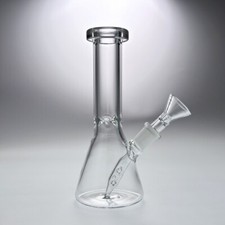 5" Small Glass Hookah Bong Built-in Filter Smoking Bubbler Beaker W/ICE Catcher