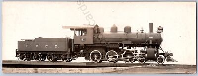 F.C.C.C. Railroad Locomotive Advertising Photograph Baldwin Works 911