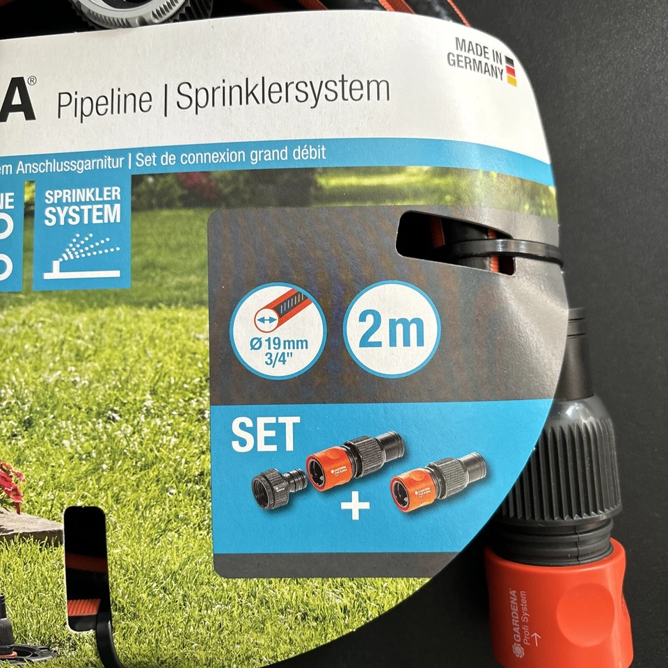 Gardena Profi-System Anschlussgarnitur Gartenschläuche für 19mm Schlauch 2713 - Bild 2 von 4