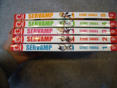 Servamp Manga`s Band 1-5 von Strike Tanaka