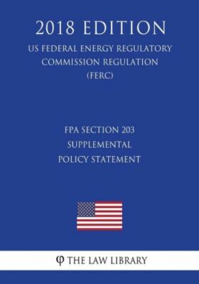 Fpa Section 203 Supplemental Policy Statement (Us Federal Energy Regulatory...