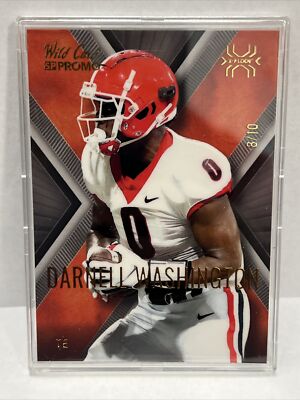Darnell Washington Wild Card Football X-Plode SP 8/10 Pittsburgh Steelers